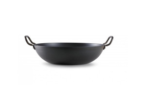 Naczynie typu Wok ze stali węglowej 34 cm