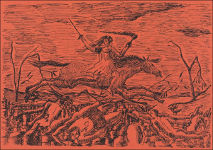 La Guerre, Henri Rousseau - plakat Wymiar do wyboru: 42x29,7 cm
