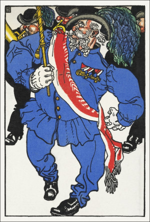 Consecration of the Colors, Moriz Jung - plakat Wymiar do wyboru: 42x59,4 cm