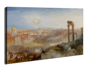 Modern Rome   Campo Vaccino, William Turner - obraz na płótnie Wymiar do wyboru: 30x20 cm