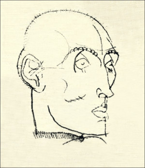 Portrait of a Man, Egon Schiele - plakat Wymiar do wyboru: 21x29,7 cm