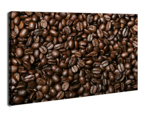 Świeże Ziarna Kawy V - obraz na płótnie Wymiar do wyboru: 30x20 cm