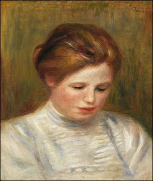 Head, Auguste Renoir - plakat Wymiar do wyboru: 40x50 cm