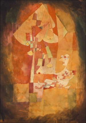 The Man Under the Pear Tree, Paul Klee - plakat Wymiar do wyboru: 42x59,4 cm