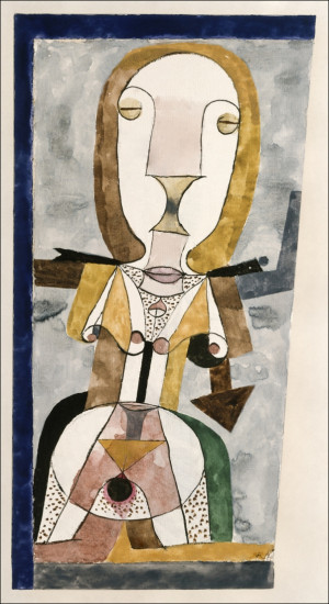 Popular Wall-Painting, Paul Klee - plakat Wymiar do wyboru: 61x91,5 cm