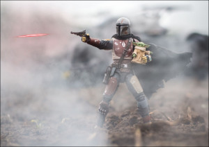 Mando i Grogu, Star Wars Ver2 - plakat Wymiar do wyboru: 30x20 cm
