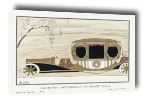 Grand gala automobile coach, Charles Martin - obraz na płótnie Wymiar do wyboru: 60x40 cm