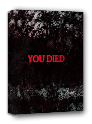 Dark Souls, YOU DIED - obraz na płótnie Wymiar do wyboru: 50x70 cm