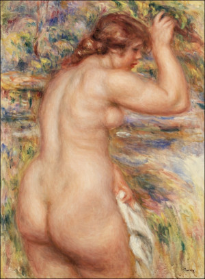 Nude in a Landscape, Auguste Renoir - plakat Wymiar do wyboru: 30x40 cm