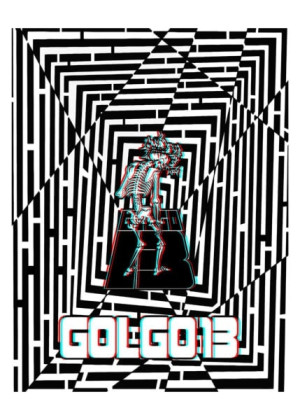 Maze Gaze Golgo 13 - plakat 3D Wymiar do wyboru: 50x70 cm