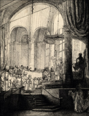 Medea, or the Marriage of Jason and Creusa, Rembrandt - plakat Wymiar do wyboru: 60x80 cm
