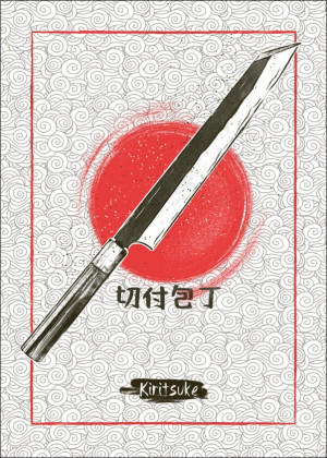 Kiritsuke - plakat Wymiar do wyboru: 21x29,7 cm