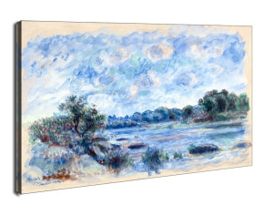 Landscape at Pont Aven, Auguste Renoir - obraz na płótnie Wymiar do wyboru: 90x60 cm