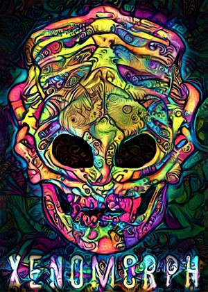 PsychoSkulls, Xenomorph, Alien Obcy - plakat Wymiar do wyboru: 29,7x42 cm
