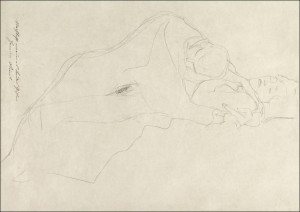 The Lovers, Gustav Klimt - plakat Wymiar do wyboru: 50x40 cm