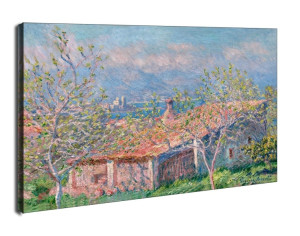 Gardener's House at Antibes, Claude Monet - obraz na płótnie Wymiar do wyboru: 60x40 cm