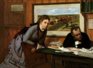 Sulking, Edgar Degas - plakat Wymiar do wyboru: 80x60 cm