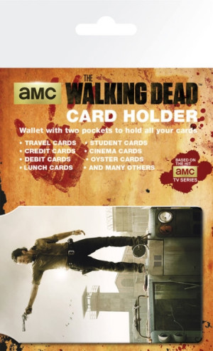 The Walking Dead Rick - Okładki na Dokumenty i Karty