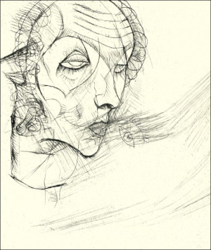 Self portrait II, Egon Schiele - plakat Wymiar do wyboru: 42x59,4 cm