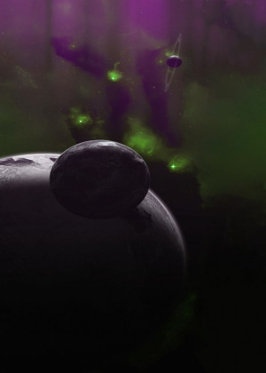 Deep Space, Ravel - plakat Wymiar do wyboru: 59,4x84,1 cm