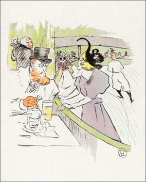 In the Skating Professional Beauty, Henri De Toulouse-Lautrec - plakat Wymiar do wyboru: 42x59,4 cm