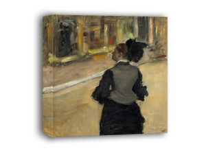 Woman Viewed from Behind, Edgar Degas - obraz na płótnie Wymiar do wyboru: 30x30 cm