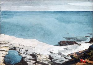 Natural Bridge, Bermuda, Winslow Homer - plakat Wymiar do wyboru: 59,4x42 cm