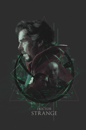 Doctor Strange - plakat premium Wymiar do wyboru: 42x59,4 cm