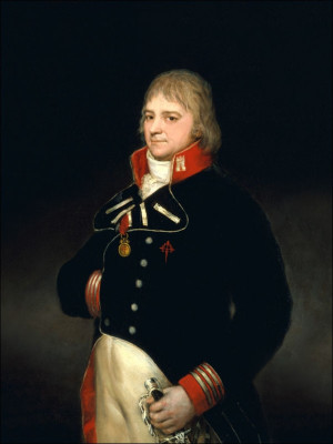 Ignacio Garcini y Queralt (1752–1825), Brigadier of Engineers, Francisco Goya - plakat Wymiar do wyboru: 21x29,7 cm