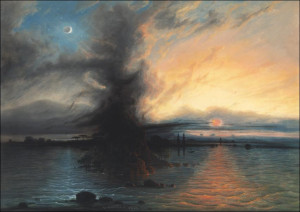 The Rock of Salvation, Samuel Colman - plakat Wymiar do wyboru: 29,7x21 cm