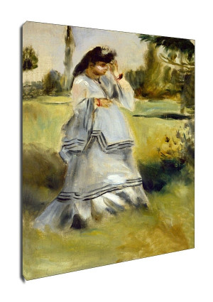 Woman in a Park, Auguste Renoir - obraz na płótnie Wymiar do wyboru: 20x30 cm
