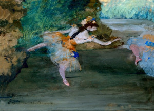 Dancer Onstage, Edgar Degas - plakat Wymiar do wyboru: 91,5x61 cm