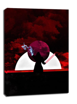 Sol Lunaris - Darth Sidious, Gwiezdne Wojny Star Wars - obraz na płótnie Wymiar do wyboru: 40x60 cm