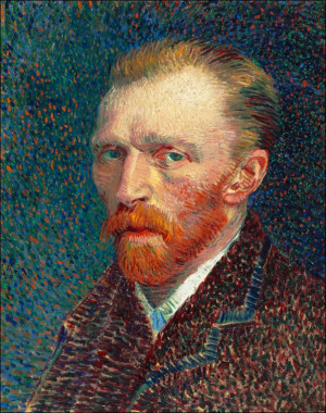 Self-Portrait, Vincent Van Gogh - plakat Wymiar do wyboru: 21x29,7 cm