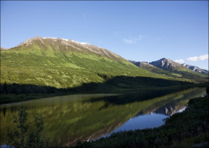 Scenic view from the Seward Highway in the Chugach National Forest., Carol Highsmith - plakat Wymiar do wyboru: 30x20 cm