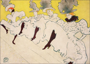 Mademoiselle Eglantine’s Troupe, Henri De Toulouse-Lautrec - plakat Wymiar do wyboru: 60x40 cm