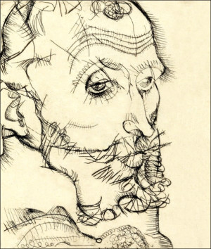 Portrait of Franz Hauer, Egon Schiele - plakat Wymiar do wyboru: 61x91,5 cm