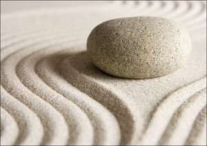 Zen stone - plakat Wymiar do wyboru: 60x40 cm