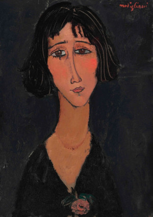 Amedeo Modigliani Margherita (1916) - plakat Wymiar do wyboru: 70x100 cm
