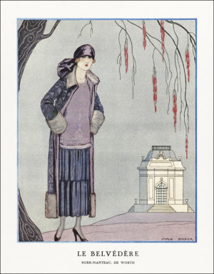 Le Belvédère, George Barbier - plakat Wymiar do wyboru: 59,4x84,1 cm