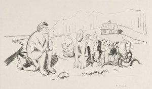Alfas Nachkommen (1909), Edvard Munch -  plakat Wymiar do wyboru: 61x91,5 cm