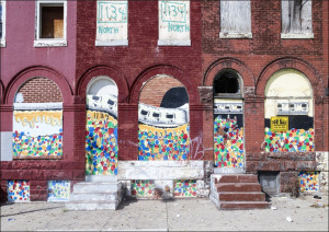 Mural in Baltimore, Maryland., Carol Highsmith - plakat Wymiar do wyboru: 40x30 cm