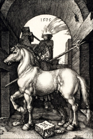 The Little Horse, Albrecht Durer - plakat Wymiar do wyboru: 50x70 cm