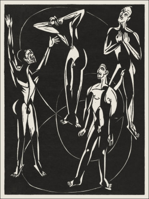 Feelings, Ernst Ludwig Kirchner - plakat Wymiar do wyboru: 40x60 cm