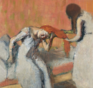 Morning Toilet, Edgar Degas - plakat Wymiar do wyboru: 60x60 cm