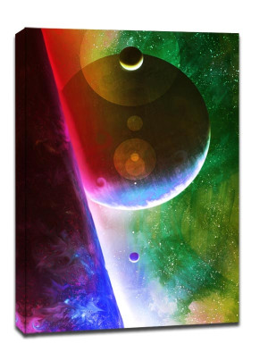 Deep Space, Warhol - obraz na płótnie Wymiar do wyboru: 90x120 cm