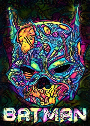 PsychoSkulls, Batman, DC Comics - plakat Wymiar do wyboru: 30x40 cm