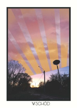 WSCHÓD - plakat Wymiar do wyboru: 40x60 cm