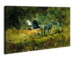 The Trap, Henri de Toulouse-Lautrec - obraz na płótnie Wymiar do wyboru: 30x20 cm
