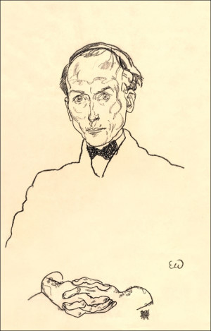 Dr. Ernst Wagner, Egon Schiele - plakat Wymiar do wyboru: 59,4x84,1 cm